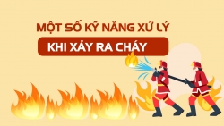 Một số kỹ năng xử lý khi xảy ra cháy