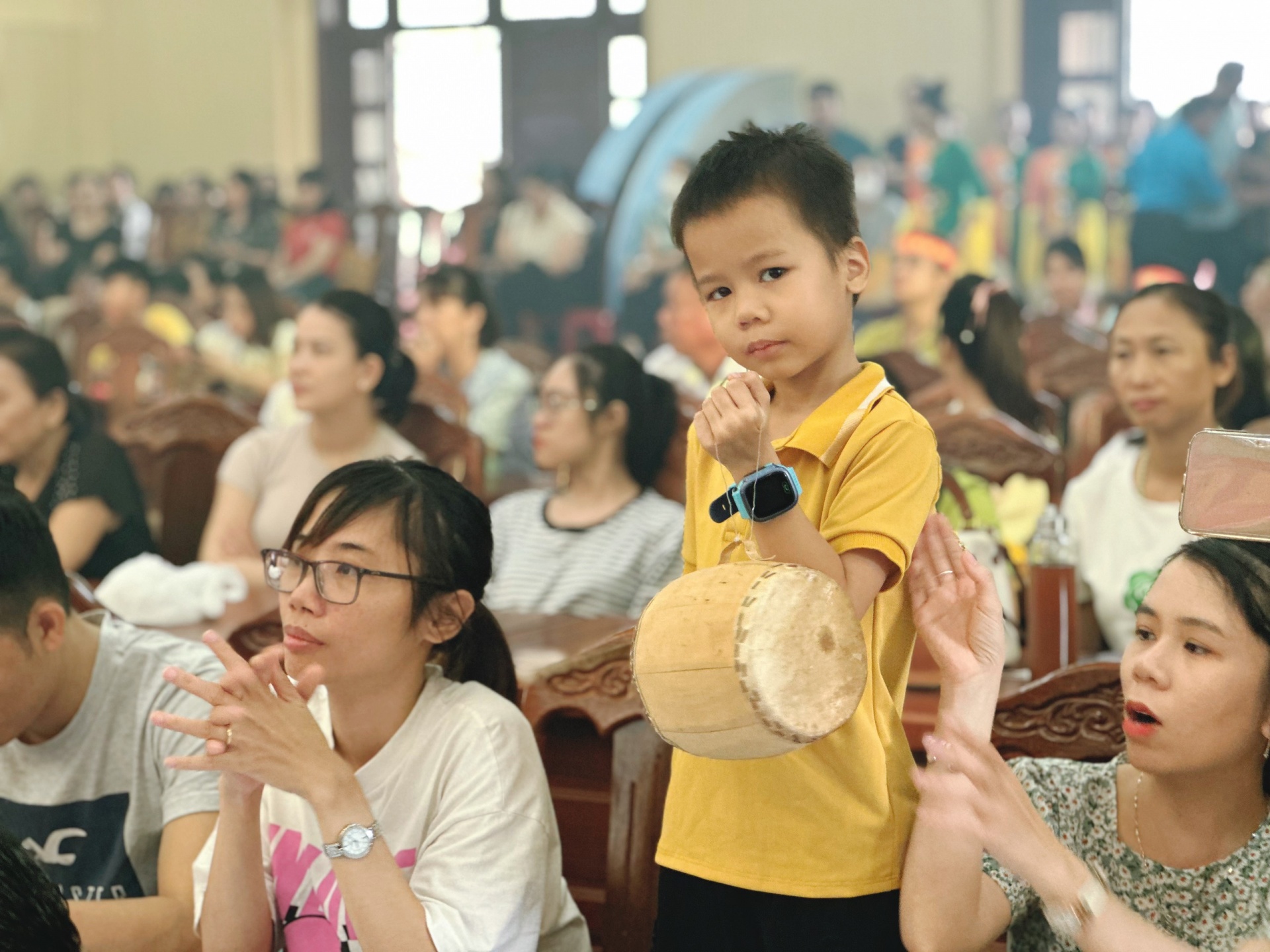 Hội thi Tiếng hát CNVCLĐ quận Cẩm Lệ năm 2023: Những khoảnh khắc sôi nổi, vui vẻ