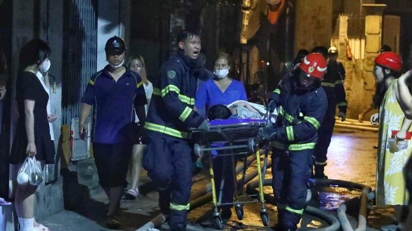 Cháy chung cư mini: BHXH Việt Nam chi trả trực tiếp cho thân nhân của người mất tại nhà