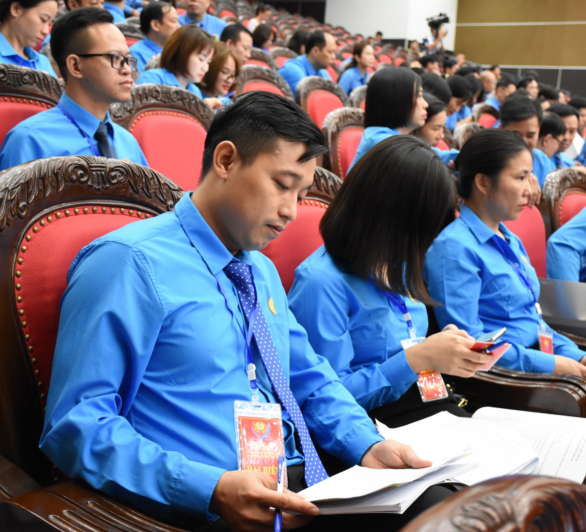 “May mắn khi lần đầu tiên được dự Đại hội Công đoàn cấp tỉnh…”