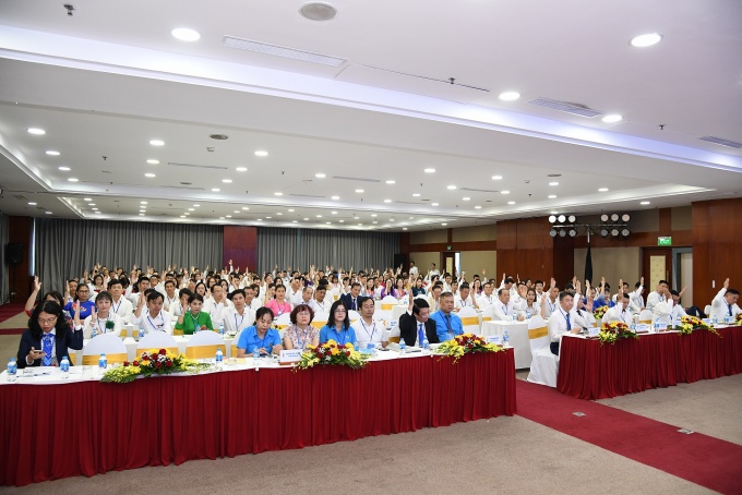 Phiên làm việc thứ nhất Đại hội Công đoàn Tổng Công ty Hàng hải Việt Nam lần thứ VI Phiên làm việc thứ nhất Đại hội Công đoàn Tổng Công ty Hàng hải Việt Nam lần thứ VI