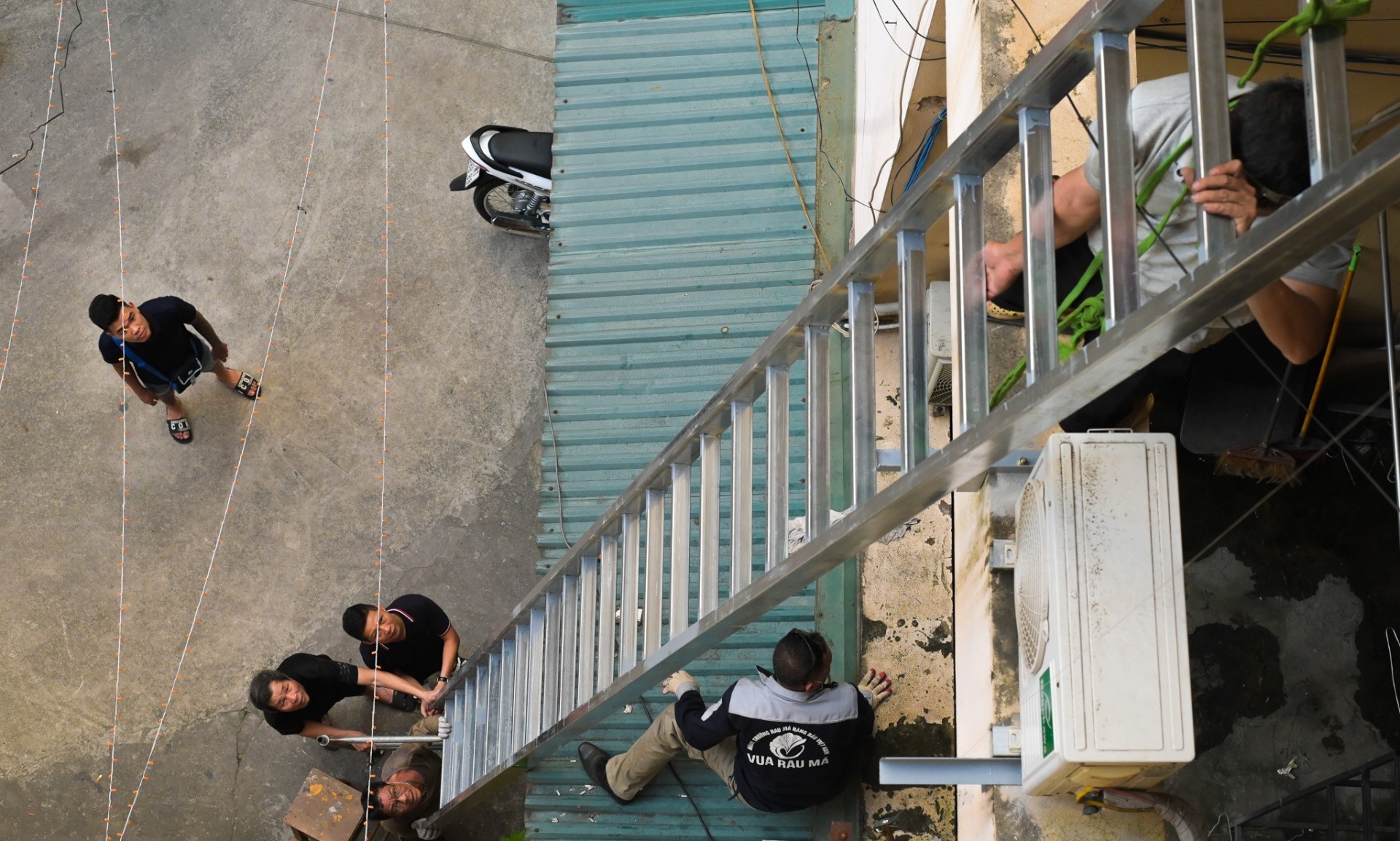 Lối thoát cho chung cư mini Lối thoát cho chung cư mini