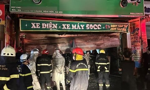 Chuyên gia hướng dẫn xử lý khi xe điện phát cháy