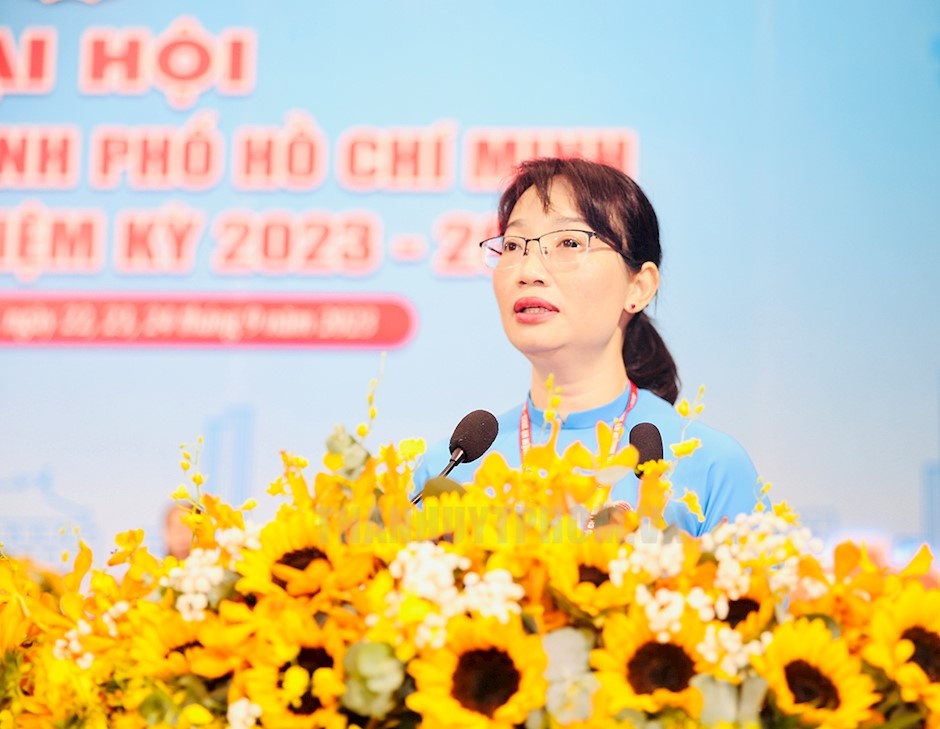 Đồng chí Trần Thị Diệu Thúy tái đắc cử Chủ tịch LĐLĐ TP. HCM Đồng chí Trần Thị Diệu Thúy tái đắc cử Chủ tịch LĐLĐ TP. HCM