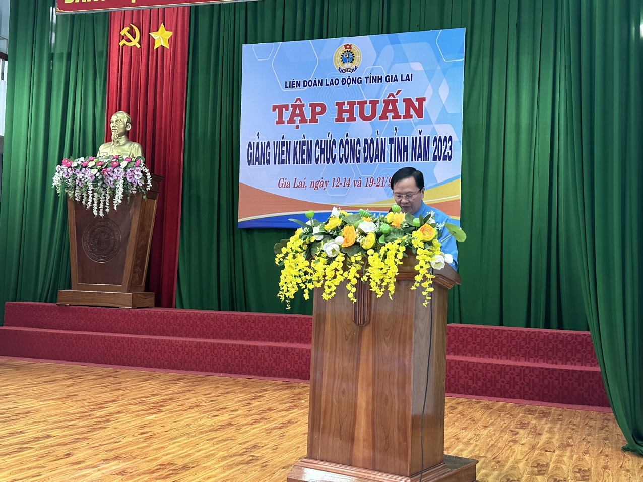 Gia Lai chủ động công tác cán bộ công đoàn cho nhiệm kỳ mới 2023 - 2028 Gia Lai chủ động công tác cán bộ công đoàn cho nhiệm kỳ mới 2023 - 2028