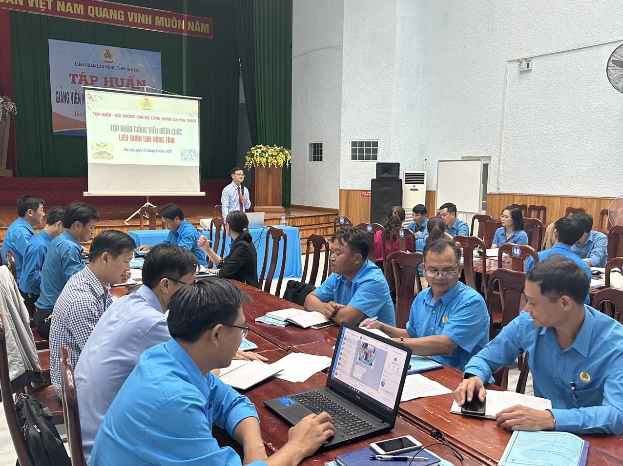 Gia Lai chủ động công tác cán bộ công đoàn cho nhiệm kỳ mới 2023 - 2028 Gia Lai chủ động công tác cán bộ công đoàn cho nhiệm kỳ mới 2023 - 2028