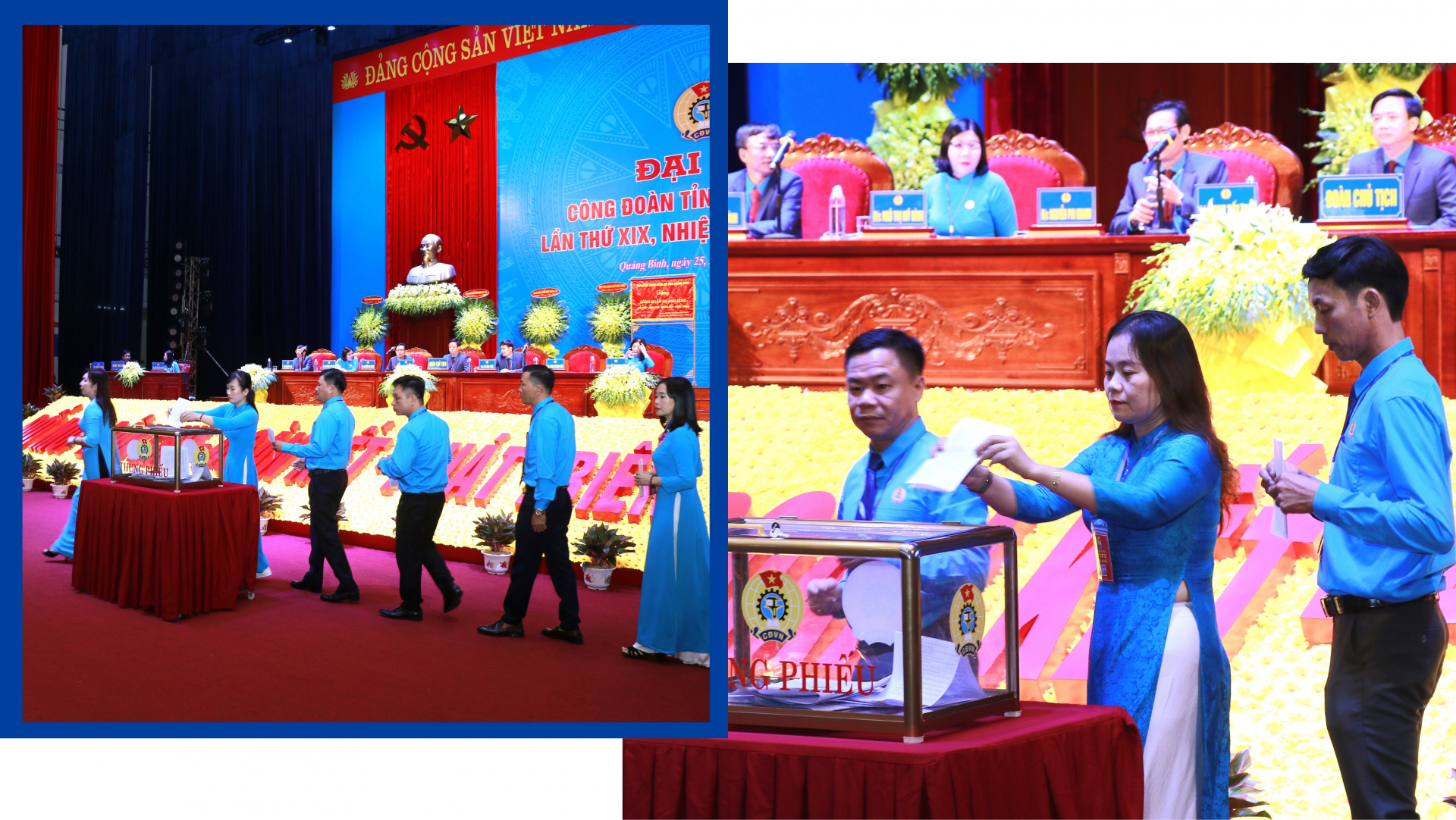 Đồng chí Phạm Tiến Nam tái đắc cử chức vụ Chủ tịch LĐLĐ tỉnh Quảng Bình