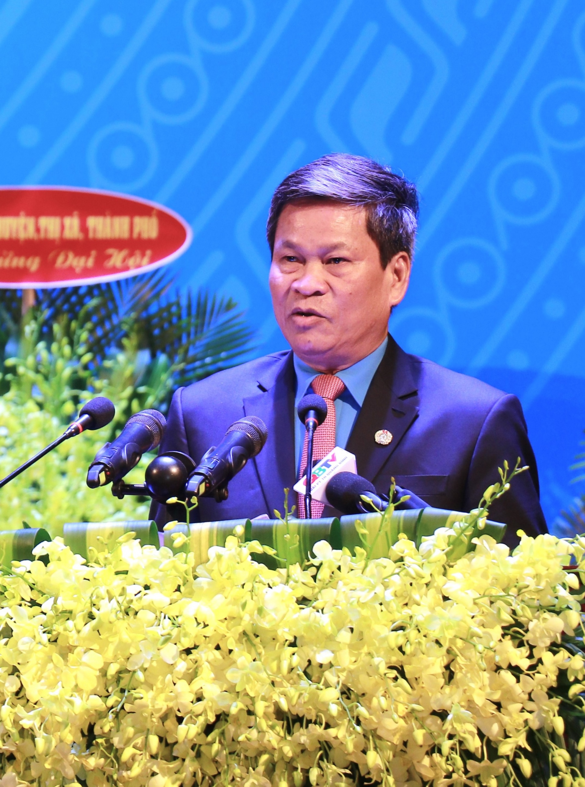 Đồng chí Phạm Tiến Nam tái đắc cử chức vụ Chủ tịch LĐLĐ tỉnh Quảng Bình