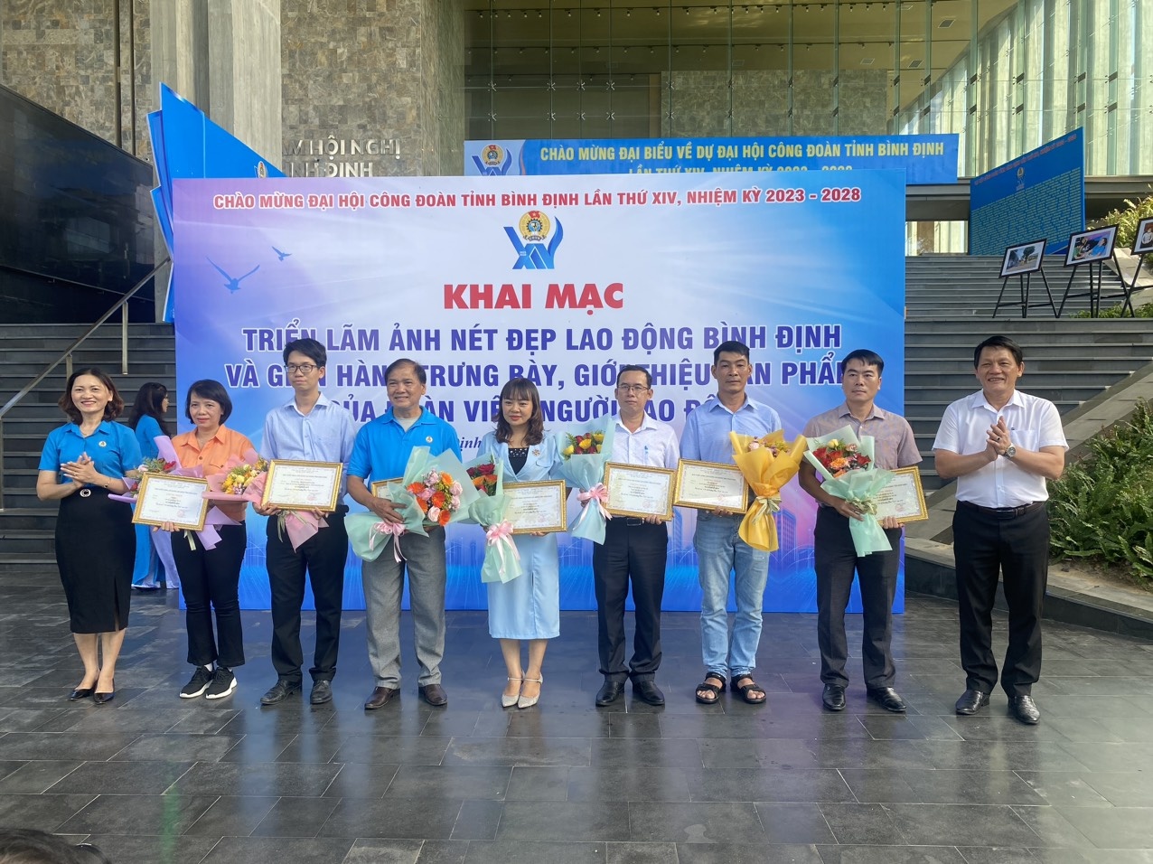 Nhiều hoạt động chào mừng Đại hội XIV Công đoàn Bình Định Nhiều hoạt động chào mừng Đại hội XIV Công đoàn Bình Định