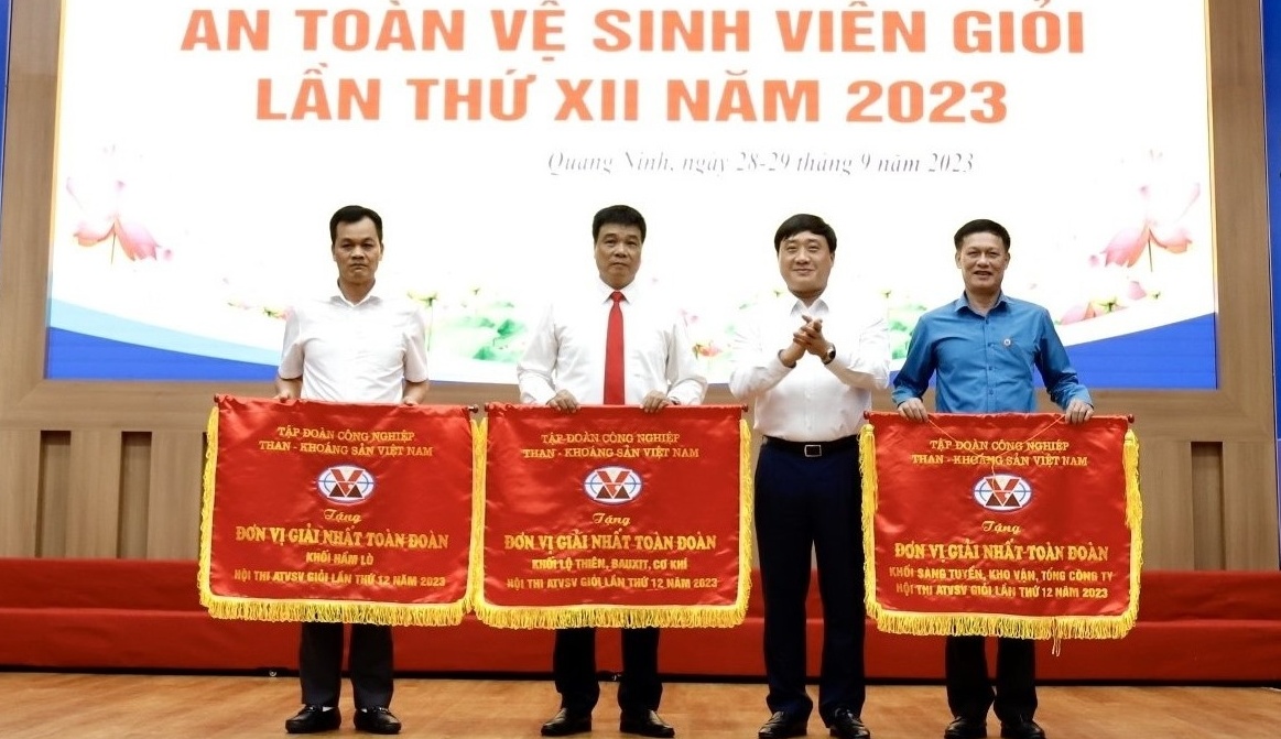 Than Vàng Danh đạt giải Nhất toàn đoàn tại Hội thi An toàn, vệ sinh viên giỏi