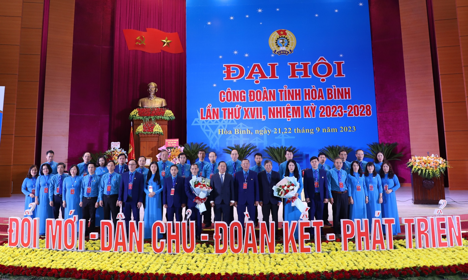 Đại hội Công đoàn tỉnh Hòa Bình: xác định 3 khâu đột phá
