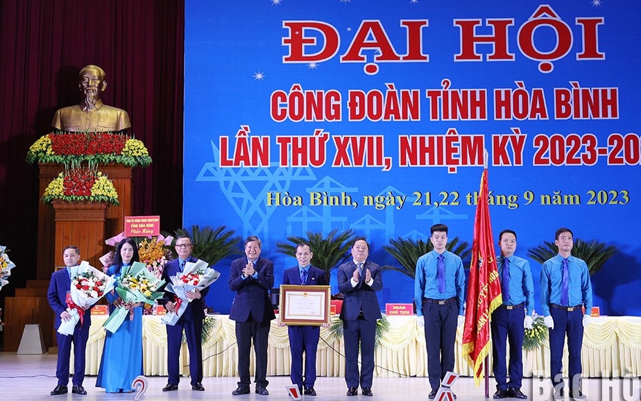 Đại hội Công đoàn tỉnh Hòa Bình: xác định 3 khâu đột phá