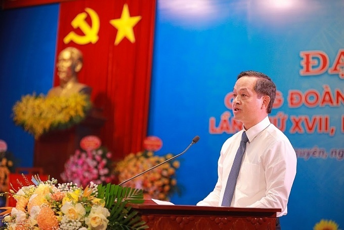 Đồng chí Phạm Việt Dũng tái đắc cử Chủ tịch LĐLĐ tỉnh Thái Nguyên