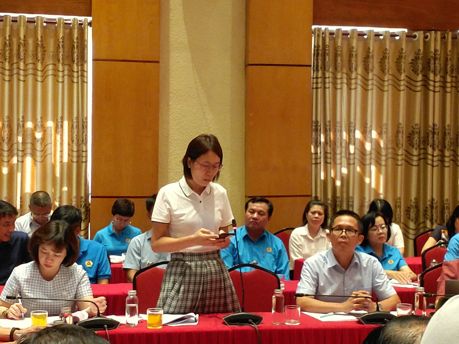 Cán bộ công đoàn, người lao động Thủ đô góp ý vào các dự thảo luật