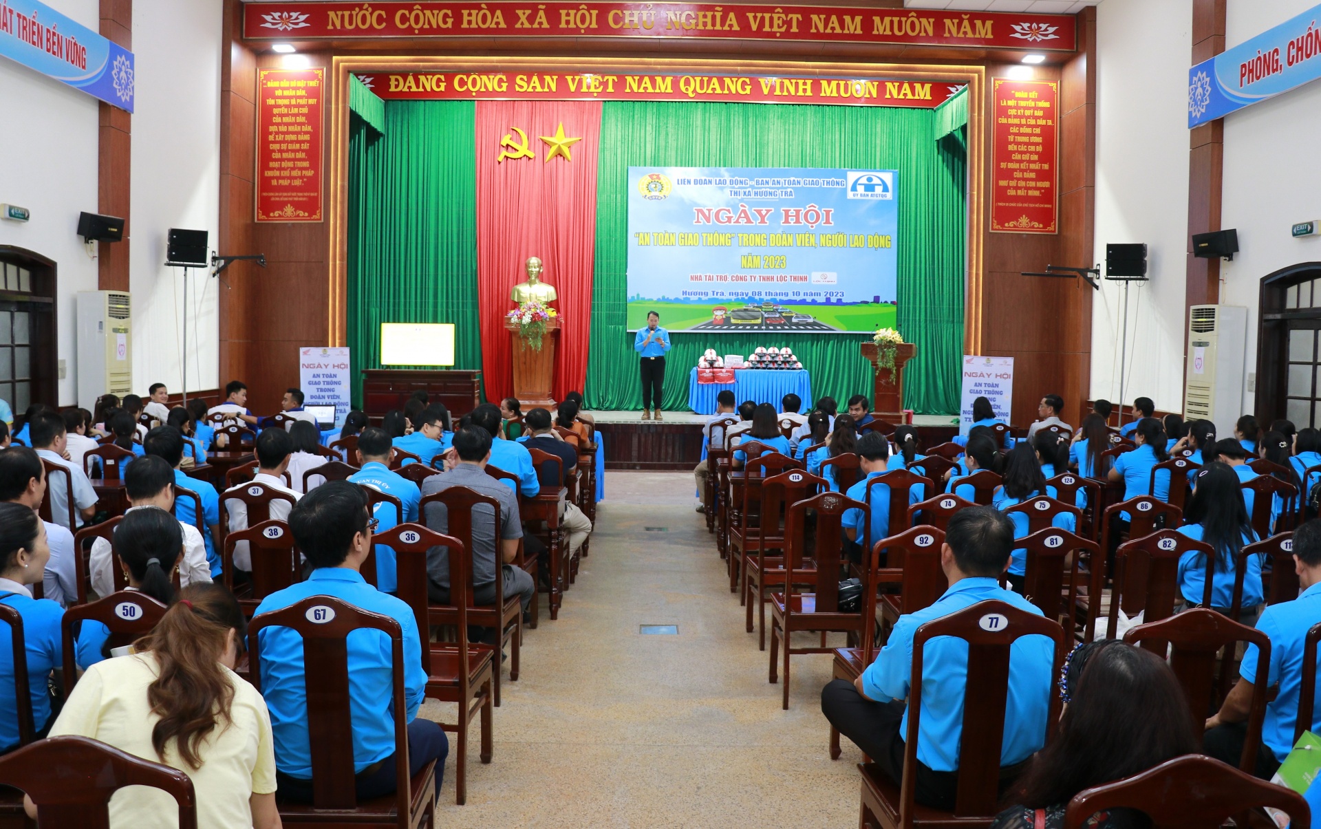 Ngày hội “An toàn Giao thông” trong đoàn viên, NLĐ: Sôi động, thiết thực