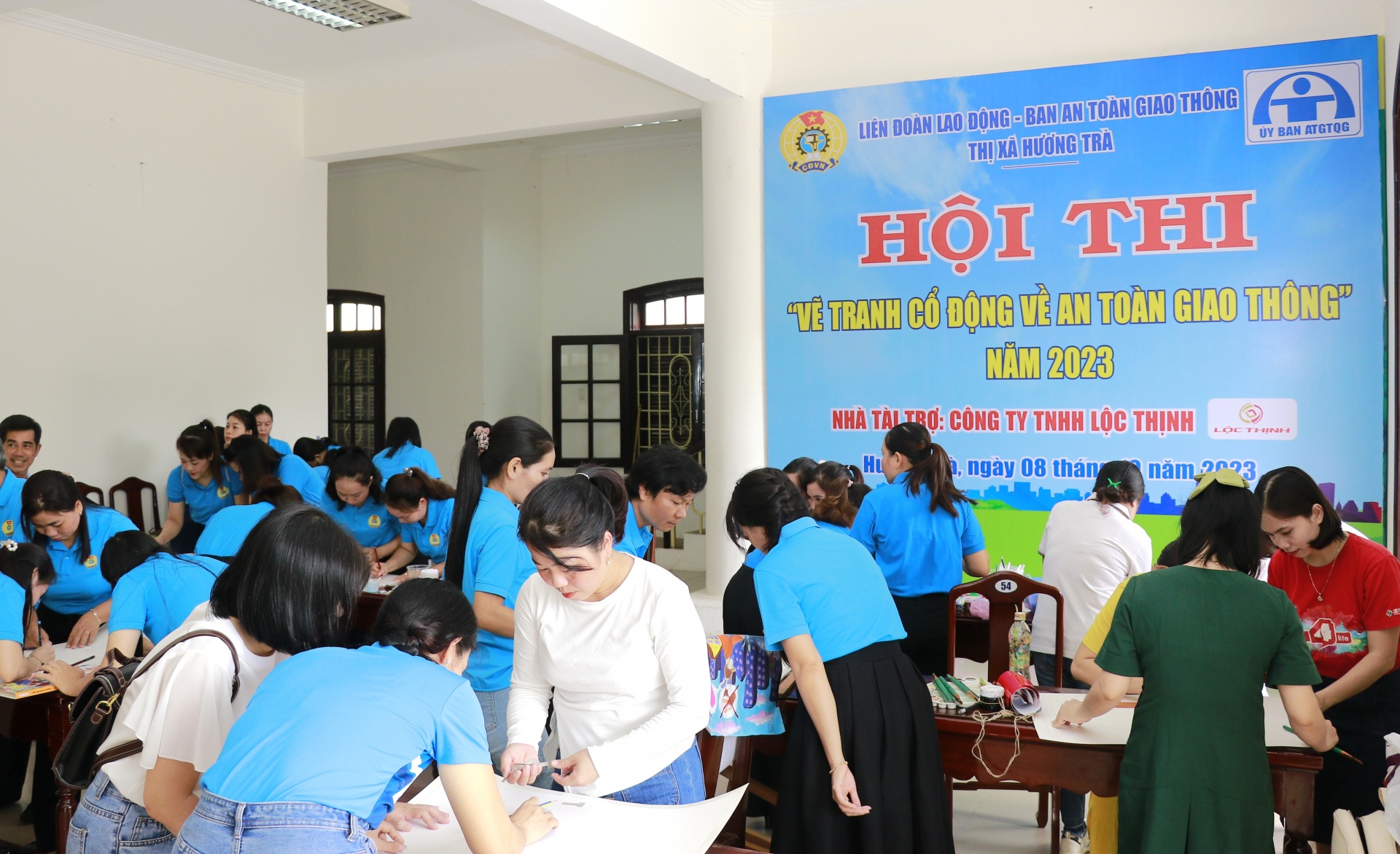 Ngày hội “An toàn Giao thông” trong đoàn viên, NLĐ: Sôi động, thiết thực