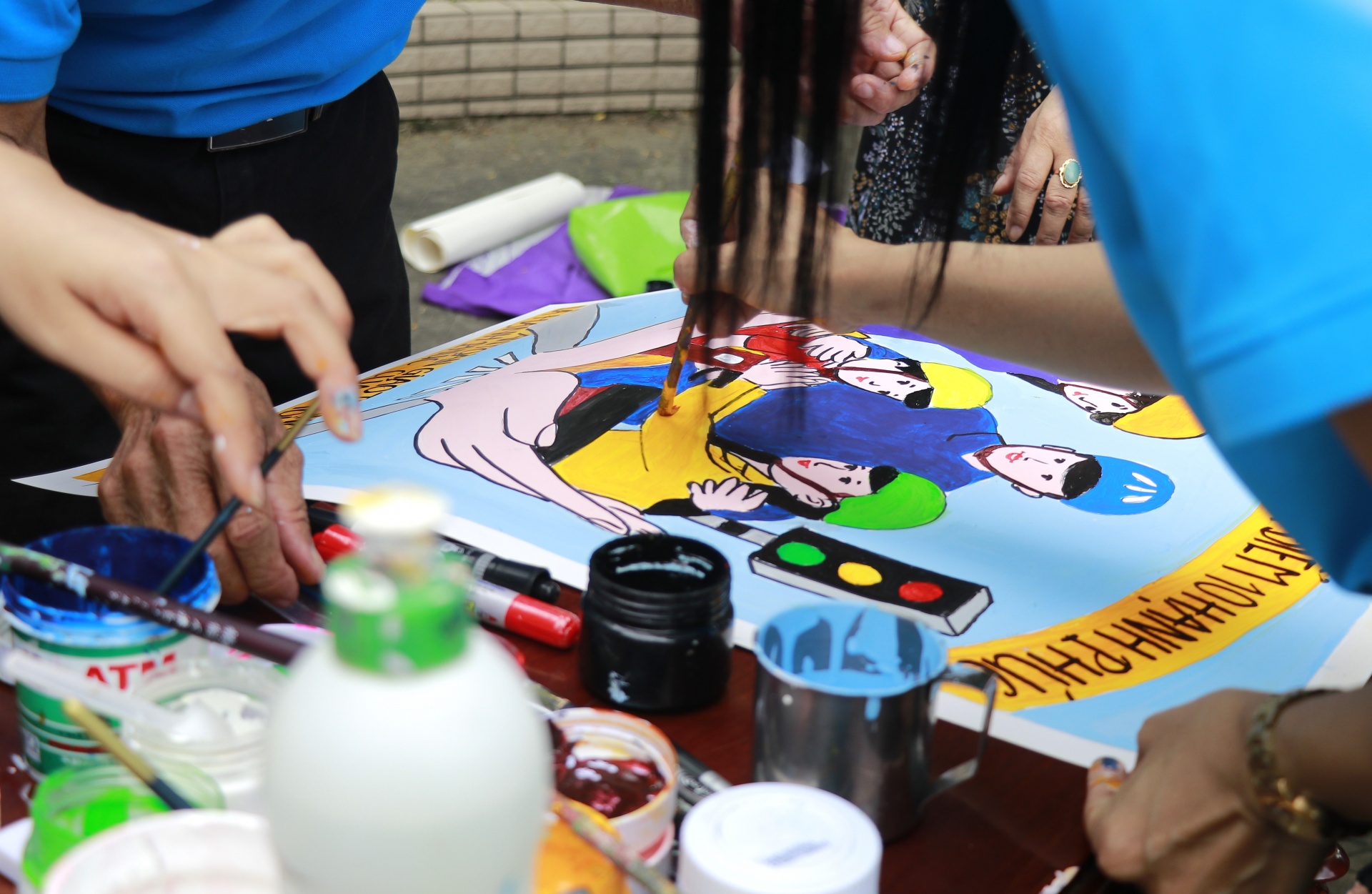 Ngày hội “An toàn Giao thông” trong đoàn viên, NLĐ: Sôi động, thiết thực