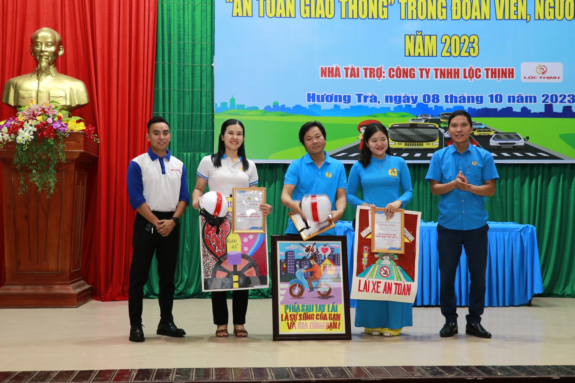 Ngày hội “An toàn Giao thông” trong đoàn viên, NLĐ: Sôi động, thiết thực