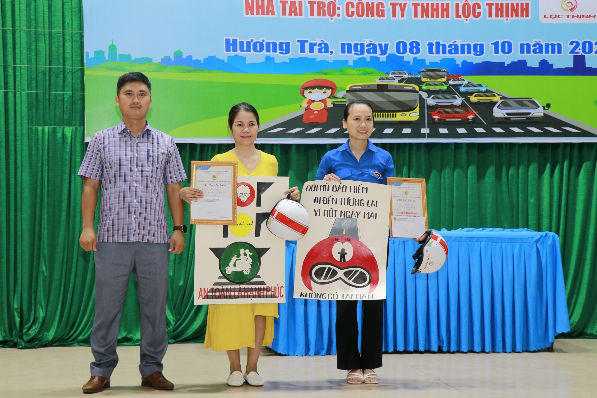 Ngày hội “An toàn Giao thông” trong đoàn viên, NLĐ: Sôi động, thiết thực