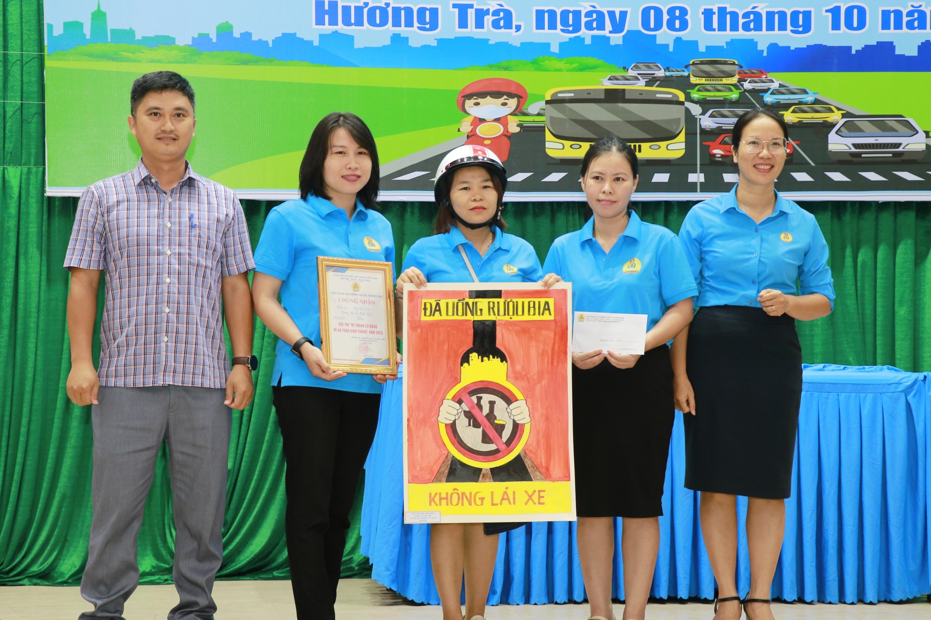 Ngày hội “An toàn Giao thông” trong đoàn viên, NLĐ: Sôi động, thiết thực