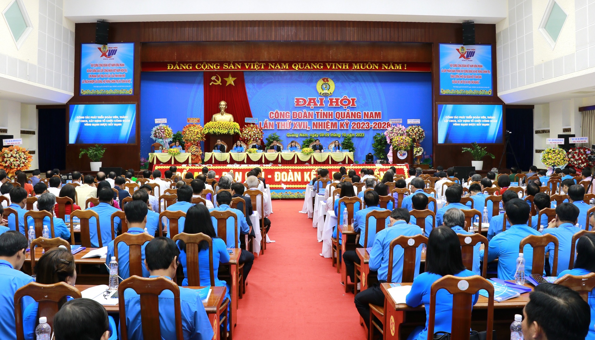 Công đoàn tỉnh Quảng Nam: xây chắc ba chân kiềng nội lực