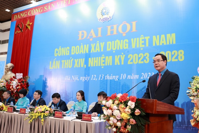 Đại hội Công đoàn Xây dựng Việt Nam: đổi mới để phát triển