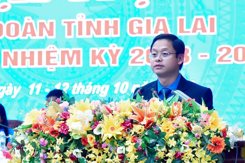 Đồng chí Nguyễn Hoàng Phong được bầu làm Chủ tịch LĐLĐ tỉnh Gia Lai nhiệm kỳ 2023-2028