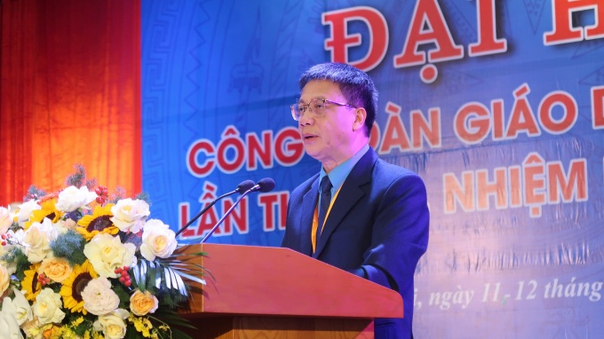 Đồng chí Nguyễn Ngọc Ân tái đắc cử Chủ tịch Công đoàn Giáo dục Việt Nam Đồng chí Nguyễn Ngọc Ân tái đắc cử Chủ tịch Công đoàn Giáo dục Việt Nam