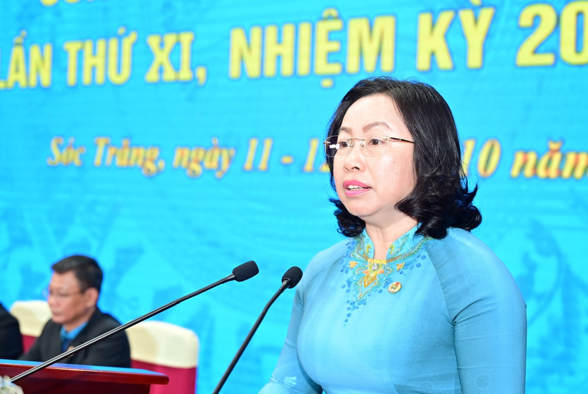 Đồng chí Nguyễn Thanh Sơn tái đắc cử Chủ tịch LĐLĐ tỉnh Sóc Trăng Đồng chí Nguyễn Thanh Sơn tái đắc cử Chủ tịch LĐLĐ tỉnh Sóc Trăng