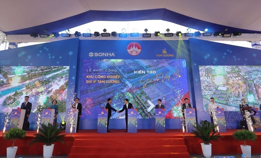 KCN SHI IP Tam Dương xây mới có diện tích 162,33ha