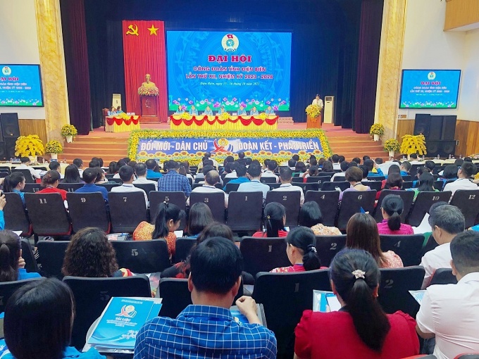 Đại hội Công đoàn Điện Biên: Tăng cường lãnh đạo hoạt động Công đoàn