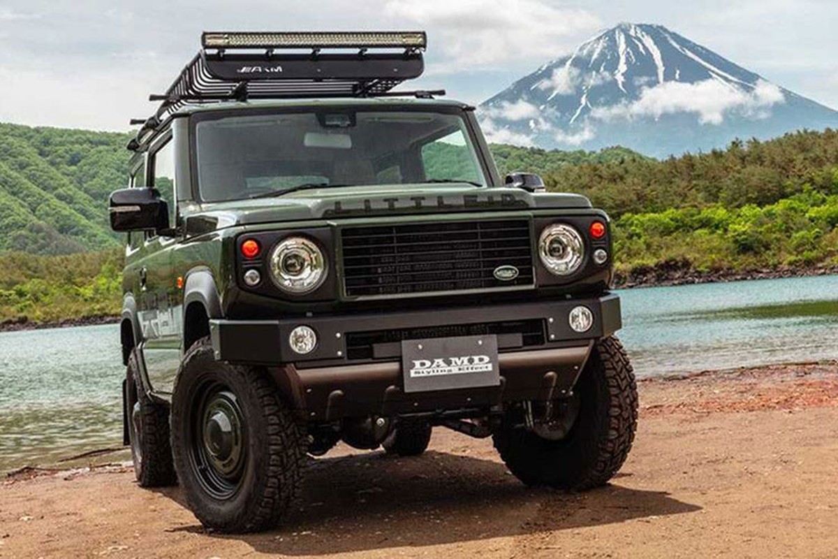 Suzuki Jimny độ ngầu như Land Rover Defender