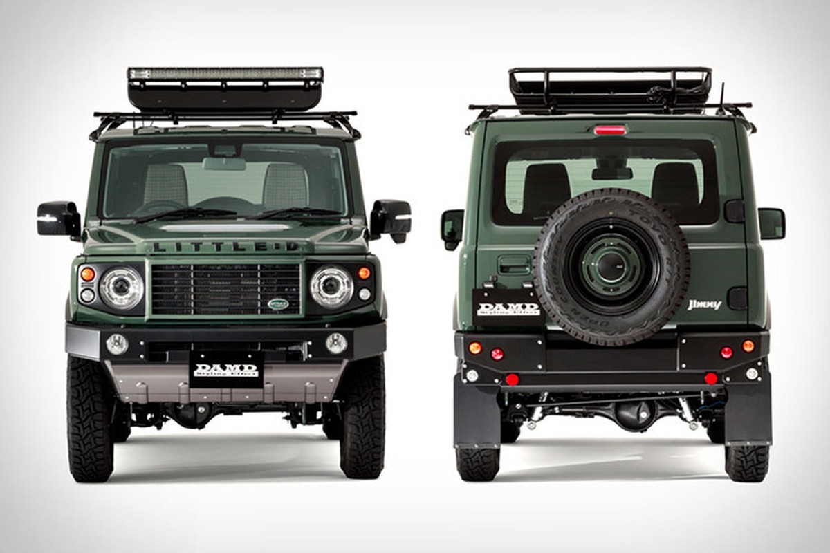 Suzuki Jimny độ ngầu như Land Rover Defender