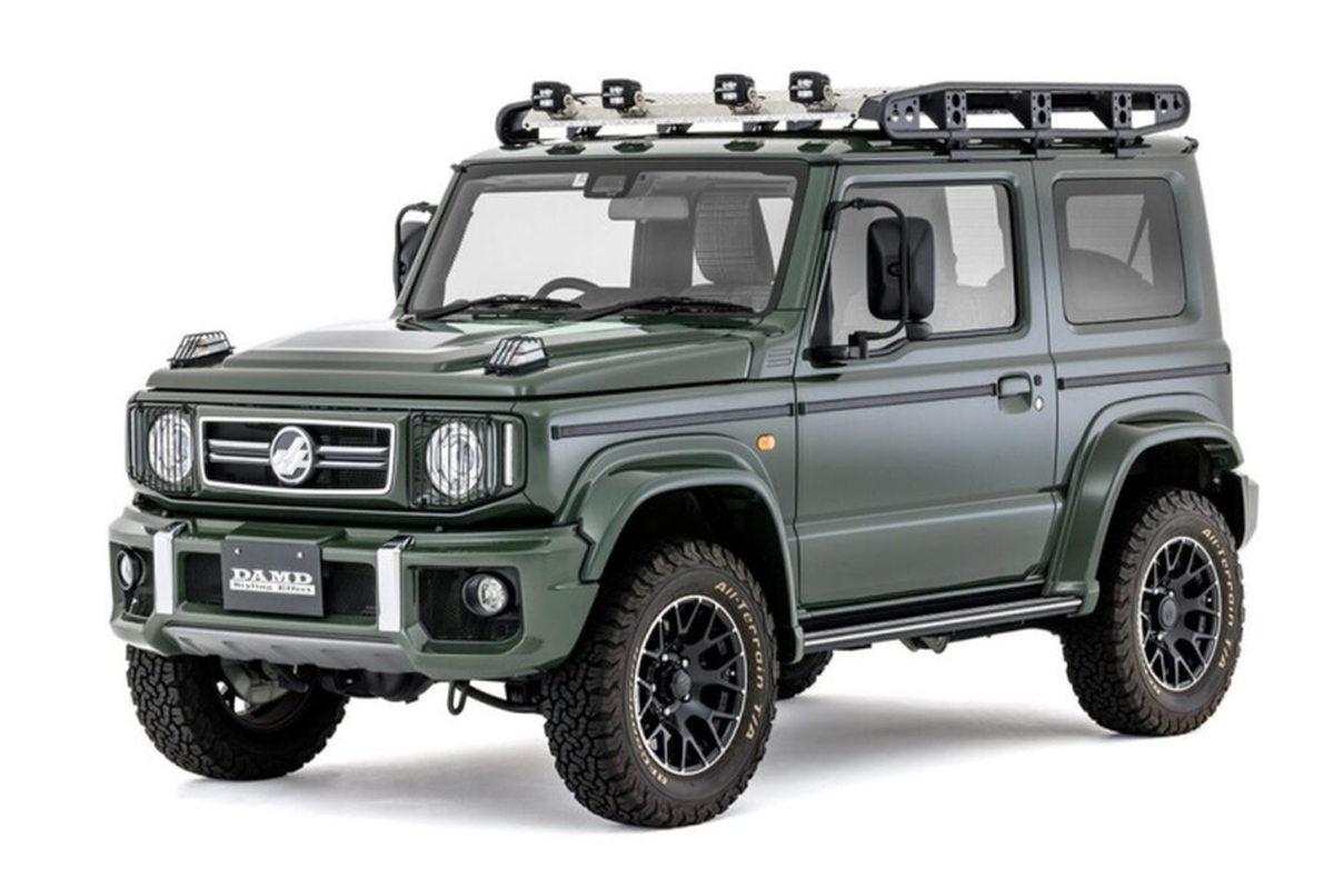 Suzuki Jimny độ ngầu như Land Rover Defender