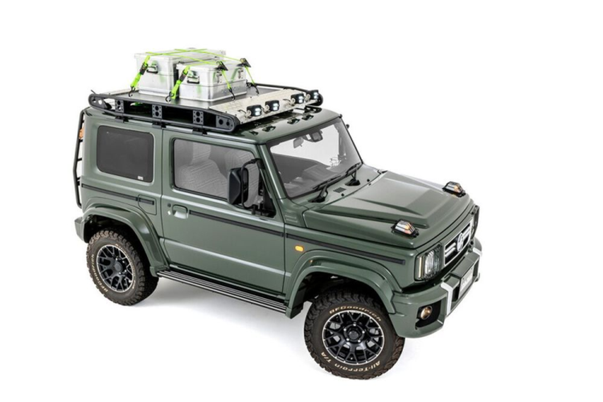 Suzuki Jimny độ ngầu như Land Rover Defender