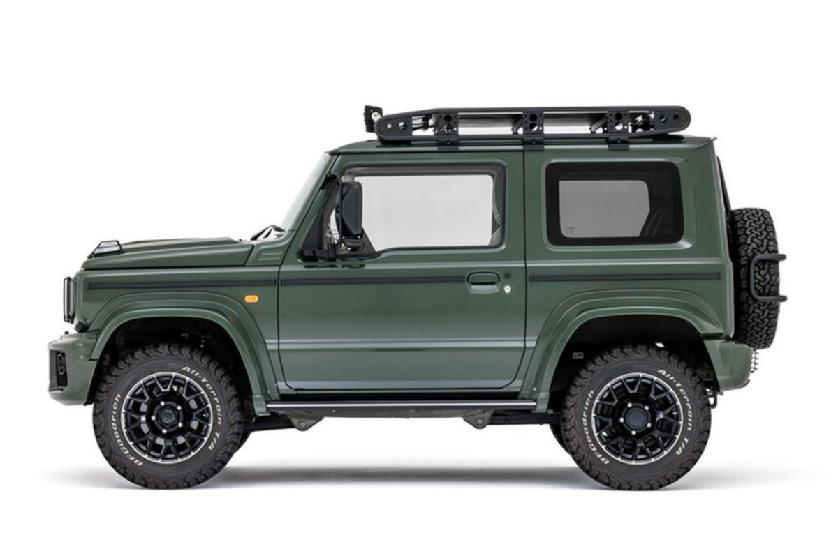Suzuki Jimny độ ngầu như Land Rover Defender