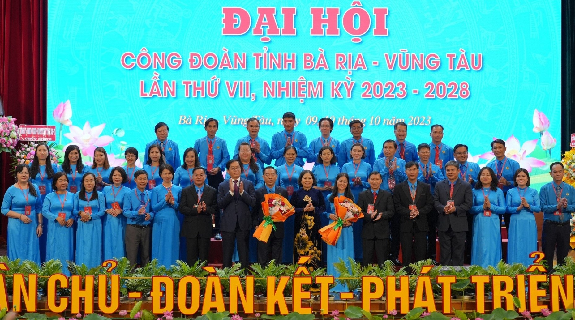 Đồng chí Lê Văn Hòa tái đắc cử Chủ tịch LĐLĐ tỉnh Bà Rịa-Vũng Tàu