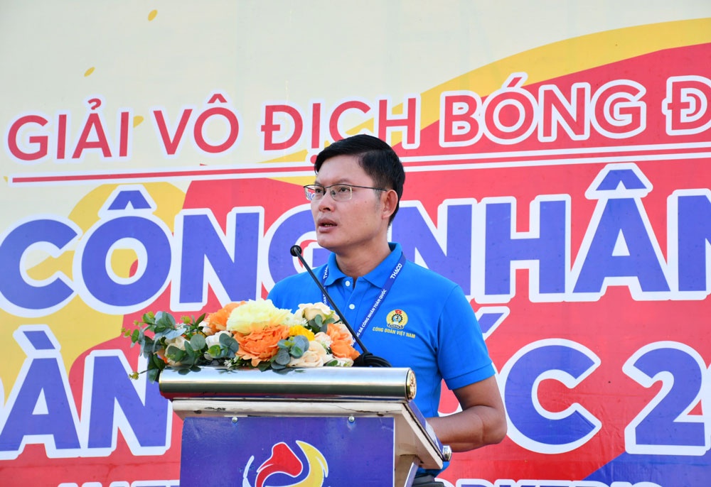 Sôi nổi vòng loại Giải bóng đá công nhân toàn quốc năm 2023 tại Bình Định Sôi nổi vòng loại Giải bóng đá công nhân toàn quốc năm 2023 tại Bình Định