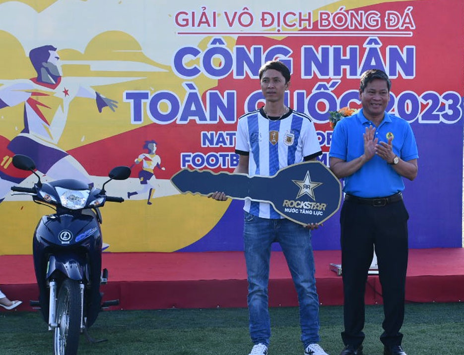 Sôi nổi vòng loại Giải bóng đá công nhân toàn quốc năm 2023 tại Bình Định Sôi nổi vòng loại Giải bóng đá công nhân toàn quốc năm 2023 tại Bình Định