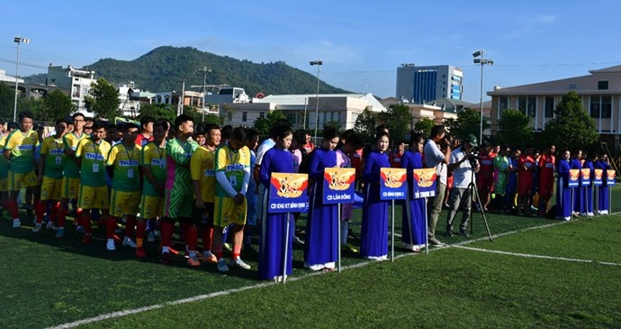 Sôi nổi vòng loại Giải bóng đá công nhân toàn quốc năm 2023 tại Bình Định Sôi nổi vòng loại Giải bóng đá công nhân toàn quốc năm 2023 tại Bình Định