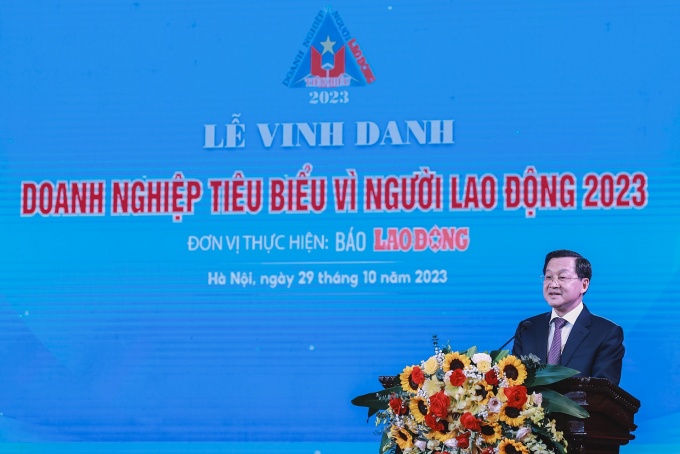 Lễ vinh danh Doanh nghiệp tiêu biểu vì người lao động