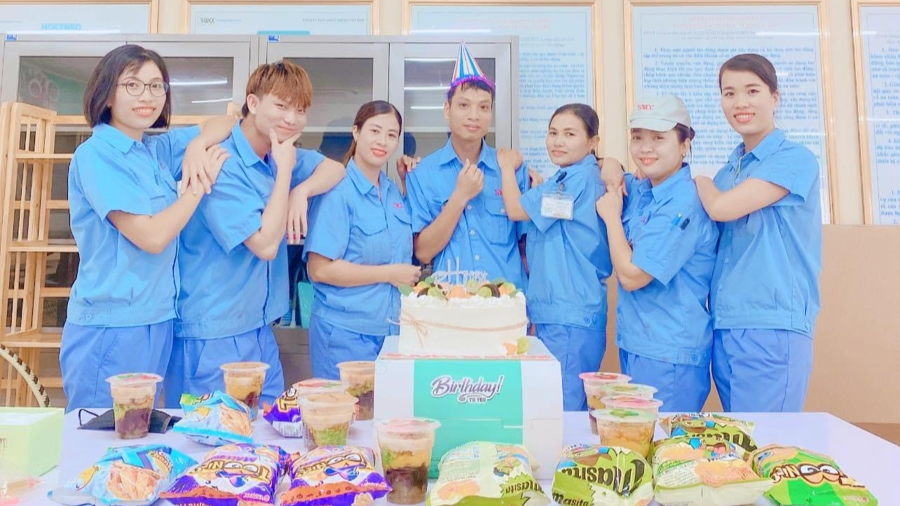 Điểm “vui, khỏe” cho công nhân