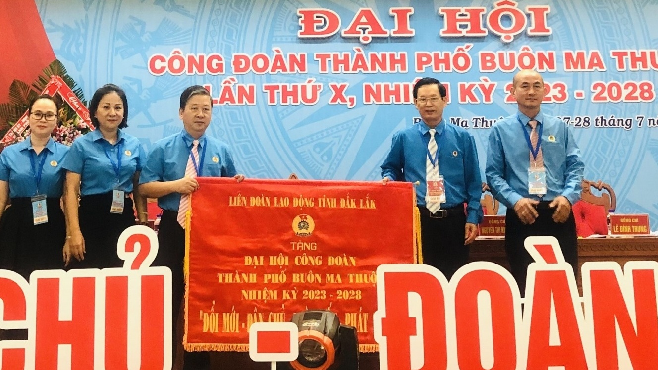 Đại hội Công đoàn tỉnh Đắk Lắk sẽ diễn ra vào ngày 3 và 4/11