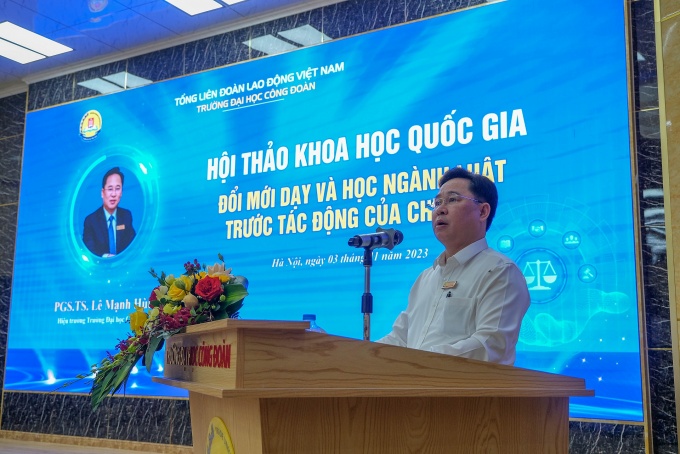 Nghiên cứu áp dụng tính năng, lợi thế của ChatGPT vào đào tạo ngành Luật