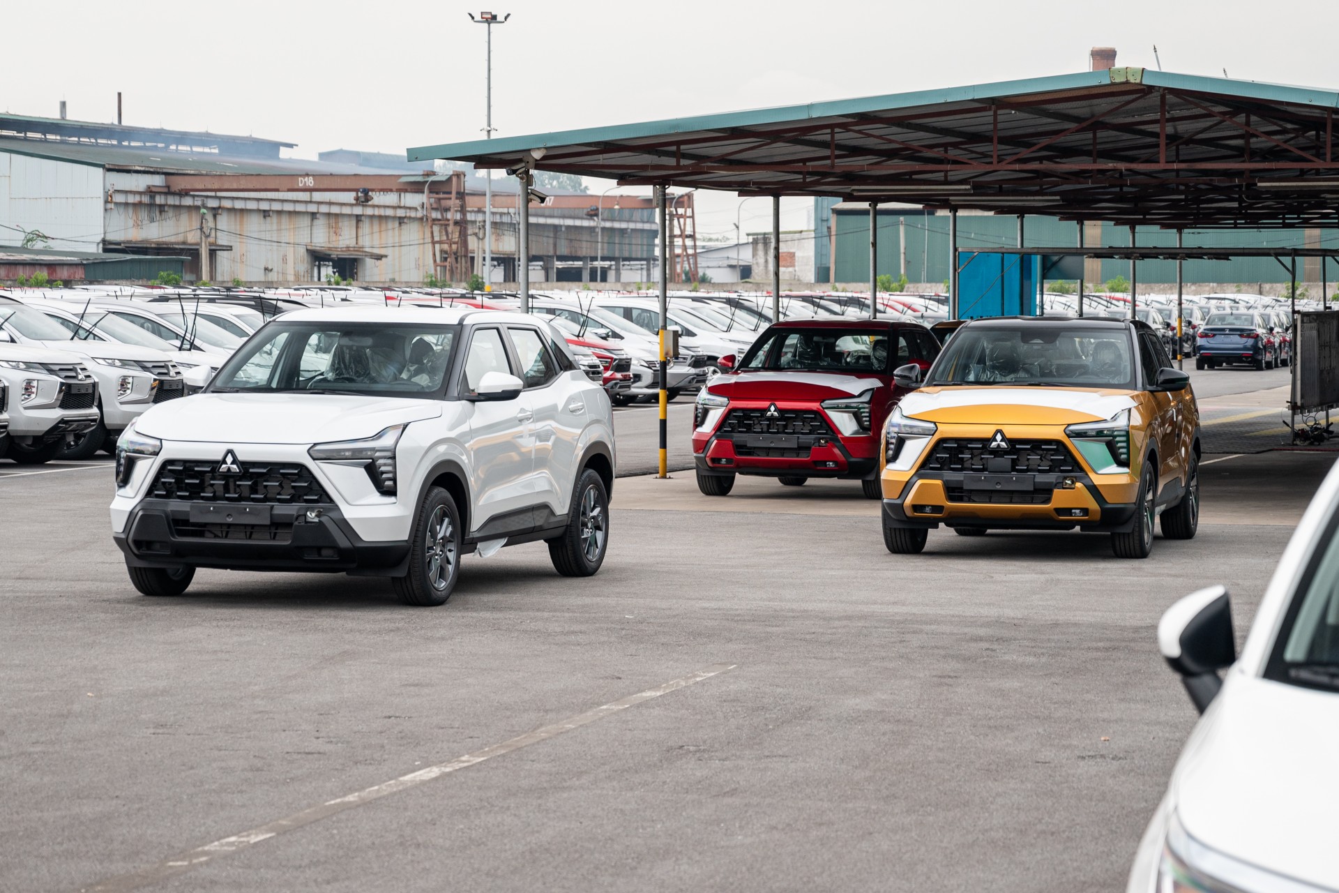 Lô xe Mitsubishi Xforce về đến Việt Nam, ngày ra mắt không còn xa