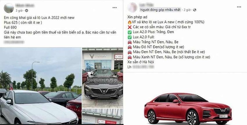 VinFast Lux A2.0 xả hàng lô xe cuối, chỉ từ 620 triệu đồng