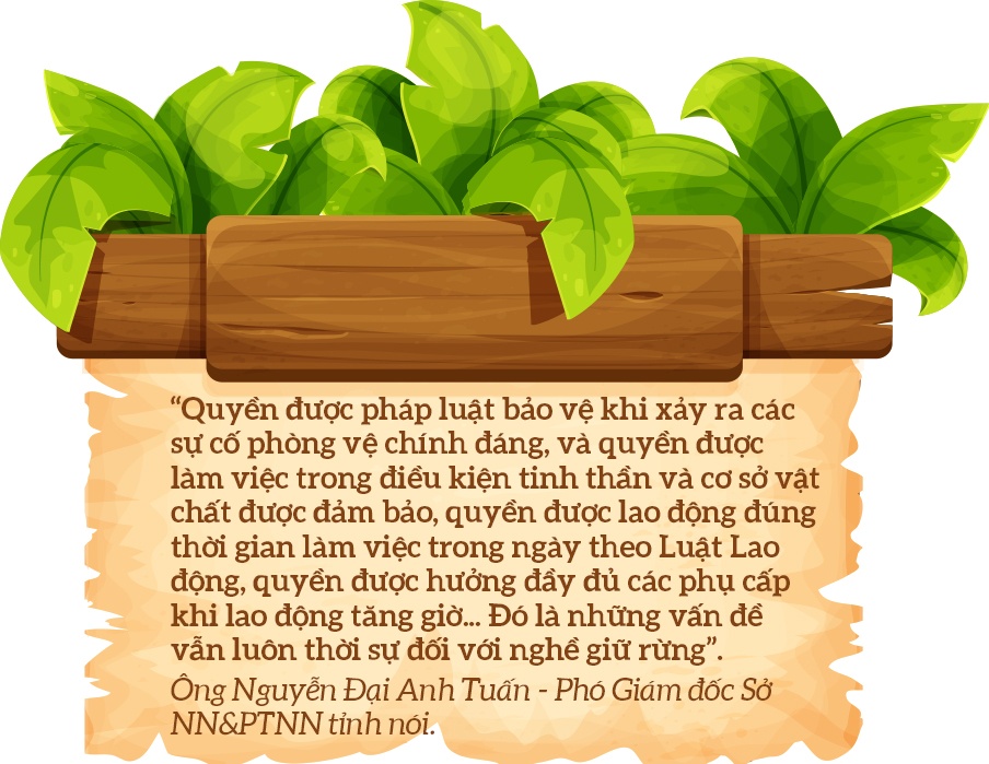 Giữ rừng xanh - cuộc vật lộn của người đi kẻ ở Giữ rừng xanh - cuộc vật lộn của người đi kẻ ở