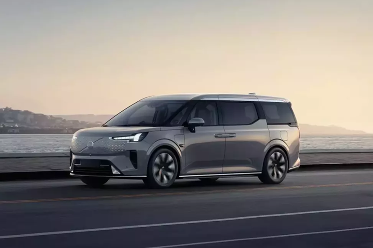 Cận cảnh volvo em90 - mẫu mpv điện đầu tiên của hãng xe thụy Điển