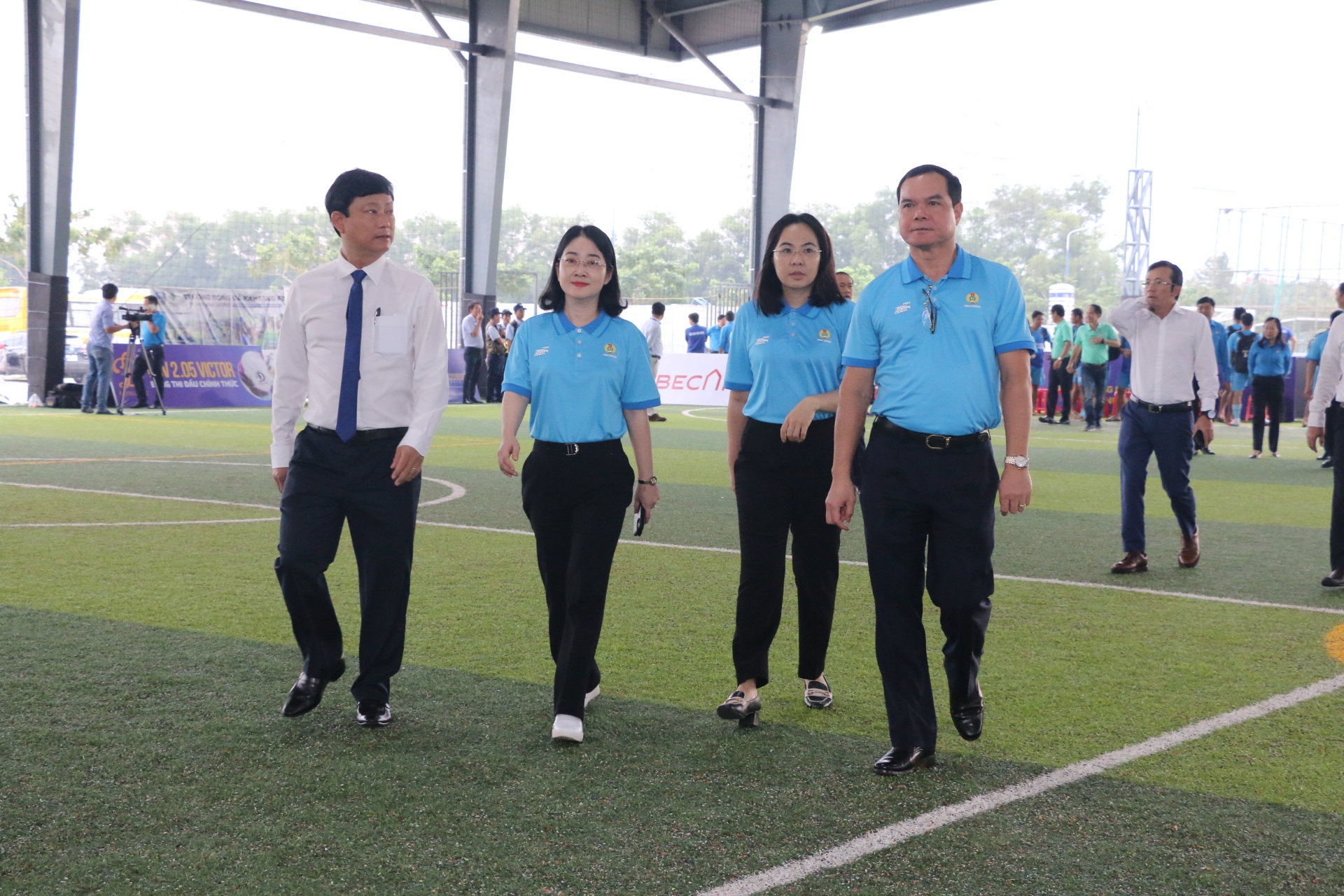 Khai mạc vòng chung kết Giải bóng đá công nhân năm 2023