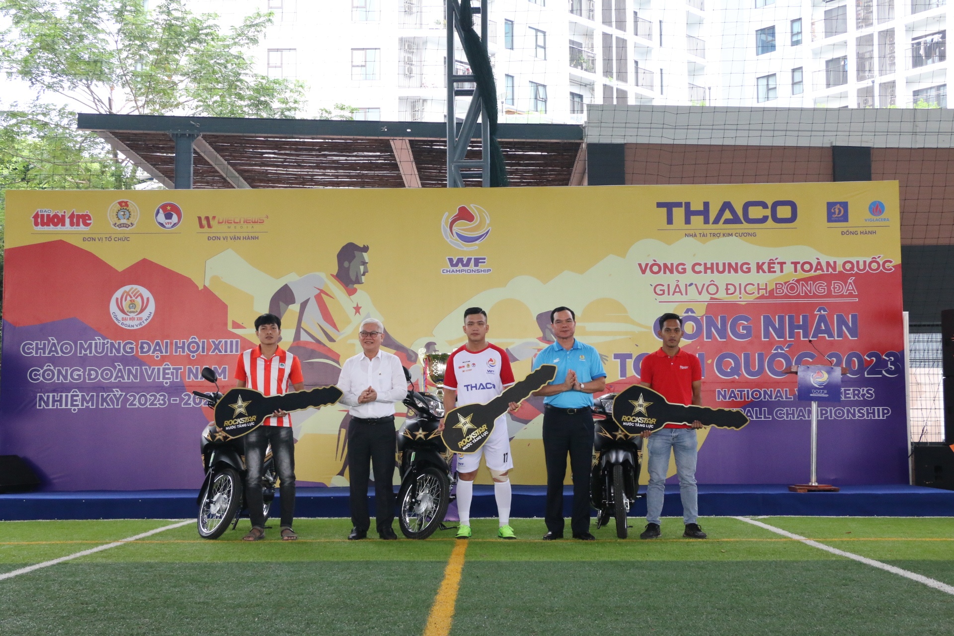 Khai mạc vòng chung kết Giải bóng đá công nhân năm 2023